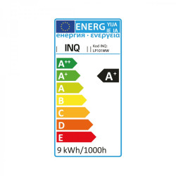 Lampa led P45 E14 9W kulka 900lm 3000K ceramika INQ