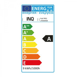 Lampa led P45 E14 9W kulka 620lm 4000K INQ