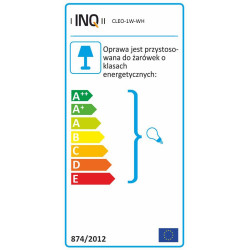 Oprawa Ozzo Cleo 1W - WH spot 1-50W biała