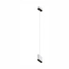 Lampa wisząca Zara 7W wisząca biało-czarna 3541