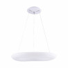 Lampa wisząca Rico 84W 3000K 5880lm fi80cm wisząca biała okrągła 3567 