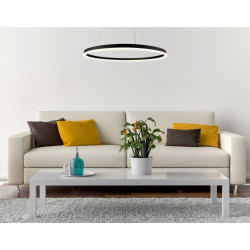 Lampa wisząca Ella 42W 3000K 2310lm wisząca czarna fi60cm 3577