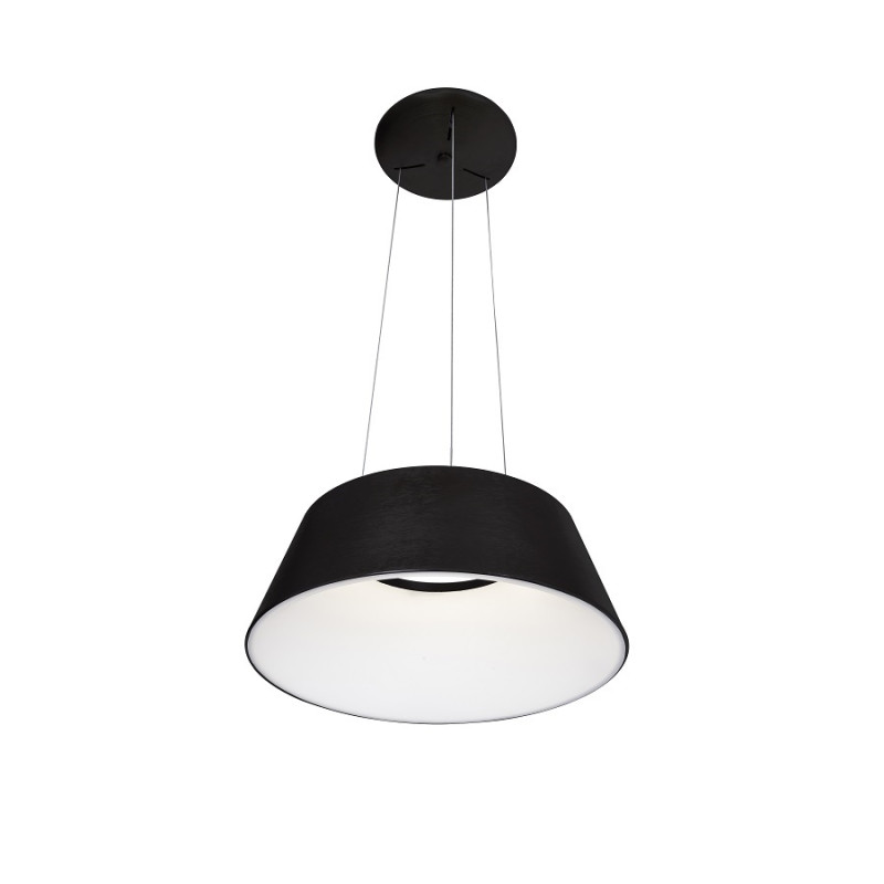 Lampa wisząca Eve 40W 3000K 2400lm fi45cm wisząca czarna 3682 