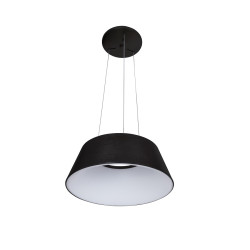 Lampa wisząca Eve 40W 3000K 2400lm fi45cm wisząca czarna 3682 