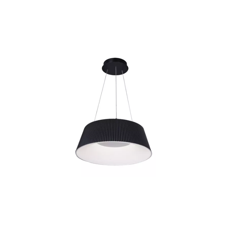 Lampa wisząca Tess 36W 3000K 2160lm fi46cm wisząca czarna 3688