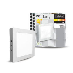 Oprawa LED n/t downlight LARRY kwadrat 18W 1440lm 4000K IP20 INQ