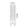 Lampa LED G9 900lm 3000K 8W INQ