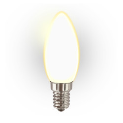 LED milky C37 świeca E14 5,5W 680lm 3000K INQ