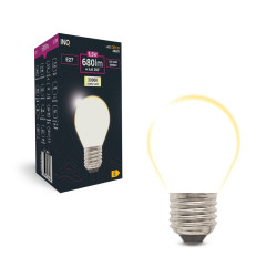 LED milky G45 kulka E27...