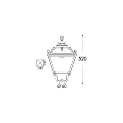 Oprawa TOBIA LED czarny X GX53 4x10W 4000K