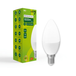 LED C37 E14 7W świeca 600lm...