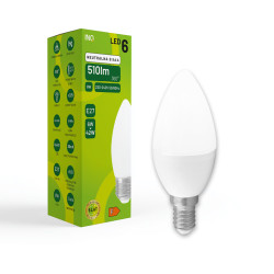 LED C37 E27 6W świeca 510lm...