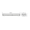 Oprawa OLSA TECHNIC 1x600mm do LED IP65 INQ