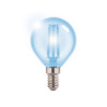 Filament LED E14 5,5W 806lm 6500K G45 kulka