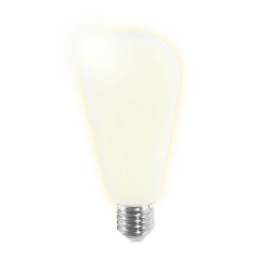 Filament LED MILKY ST64 E27 12W 1620lm 3000K