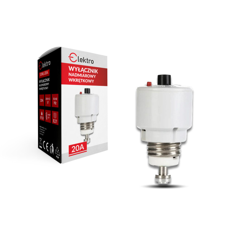 Wyłącznik nadmiarowy wkrętkowy L-20A ELEKTRO