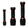 Latarka led 150 ZOOM PRO 3W, 300lm, 2xAA(R6), 3 tryby świecenia, stroboskop, zoom, COB led, IP44, zasięg 50m Nilsen Camp