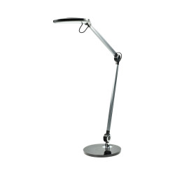 Lampka biurkowa LED Max z ładowarką indukcyjną wireless czarna Nilsen