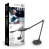 Lampka biurkowa LED Max z ładowarką indukcyjną wireless czarna Nilsen
