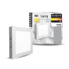 Oprawa downlight LED LARRY n/t 24W 4000K 1920lm 30x30cm IP20 biała