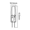 LED G4 12V 1,4W 160lm 3000K INQ