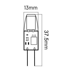 LED G4 12V 2W 260lm 2700K INQ