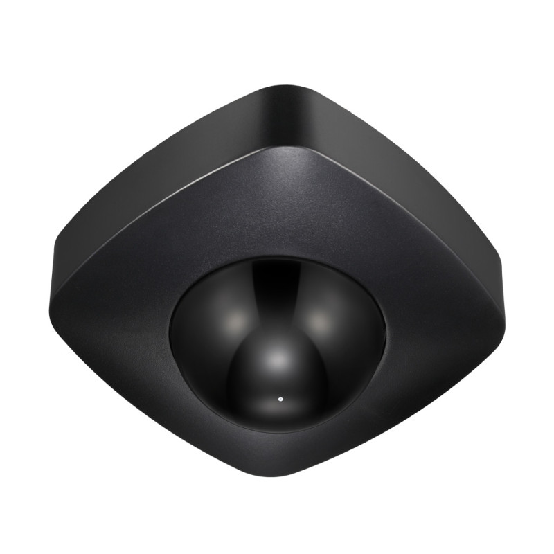 Czujnik ruchu PIR 360stopni IP20 2000W czarny, montaż 2,2 - 8m
