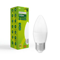 LED C37 E27 6W świeczka...