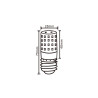 LED PROFI E27 9W T28 1050lm 4000K tubka do plafonier INQ