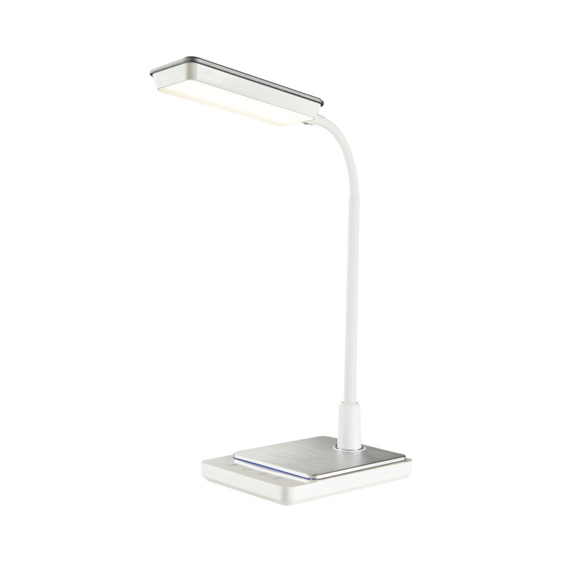 Lampka biurkowa LED Magnum biała Nilsen