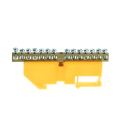 Listwa zaciskowa LZU-14-YE 14x16mm żółta