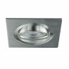 Ozzo oczko sufitowe OLAF-221-AL kwadratowe aluminium