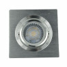 Ozzo oczko sufitowe OLAF-221-AL kwadratowe aluminium