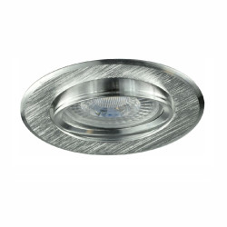 Ozzo oczko sufitowe OLAF-211-AL okrągła aluminium