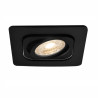 Ozzo oczko sufitowe KLINT-221-BL kwadratowe czarne