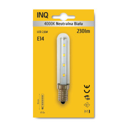 LED E14 2,6W T18L 230lm...