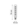 LED E14 2,6W T18L 230lm 4000K okap long INQ