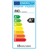 LED AR111 GU10 15W 3000K 230V 120^ 1200lm czarny INQ