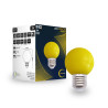 LED kolor YELLOW E27 2W kulka INQ