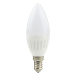 LED PROFI C37 E14 9W świeczka 900lm 3000K ceramika INQ