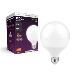 LED E27  G95 12W 1200lm 4000K