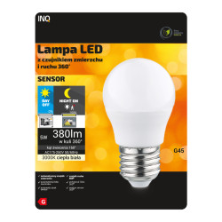 LED G45 E27 5W 380lm 3000K...