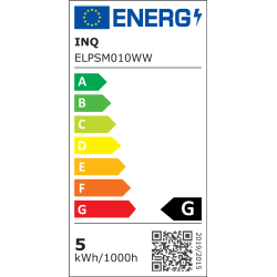 LED G45 E27 5W 380lm 3000K z czujnikiem zmierzchu i ruchu HF 360 INQ