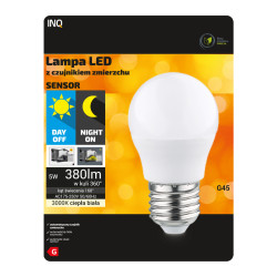 LED G45 E27 5W 380lm 3000K...