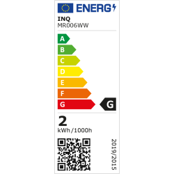 LED MR16 GU10 1,5W 115lm 3000K INQ