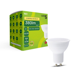 LED MR16 GU10 5W 380lm...