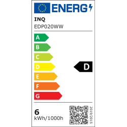 Filament LED G45 kulka E14 5,5W 806lm 3000K INQ
