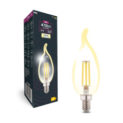 Filament LED C37 płomyk BXS...