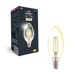 Filament LED C37 świeczka...