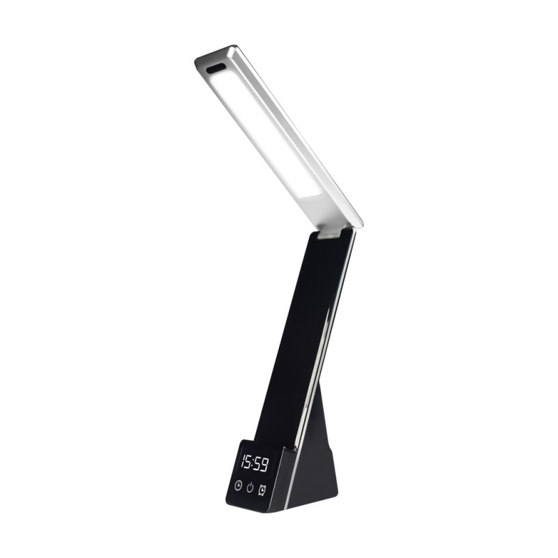 Lampka biurkowa LED Neo Wireless czarna Nilsen